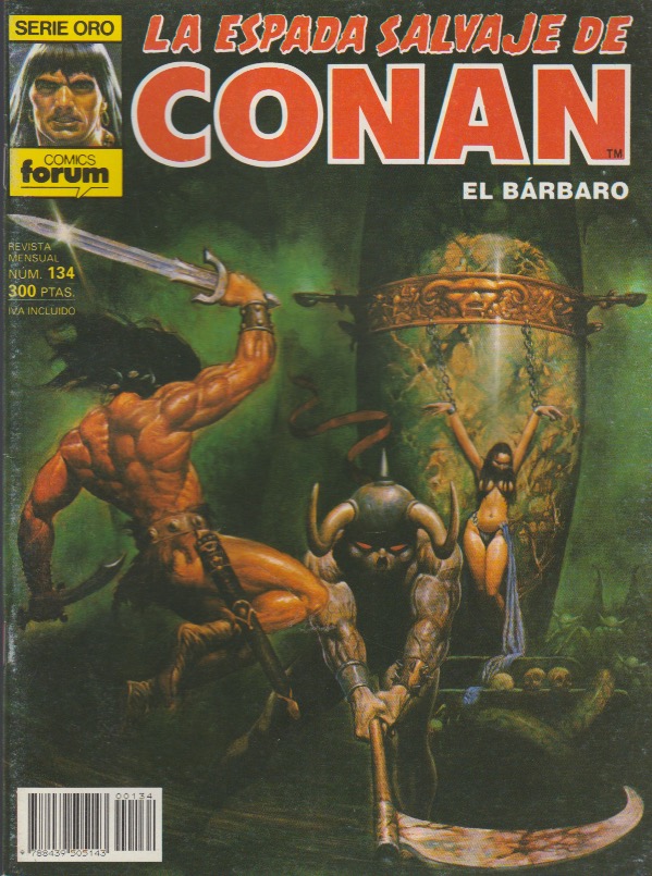 La Espada Salvaje de Conan. Forum 1982. Nº 134