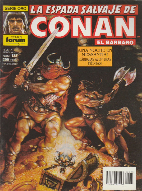 La Espada Salvaje de Conan. Forum 1982. Nº 133