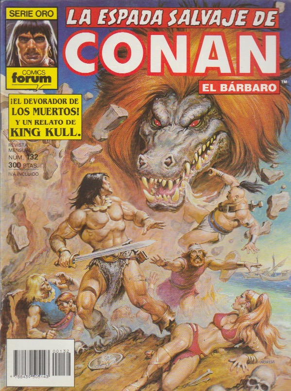 La Espada Salvaje de Conan. Forum 1982. Nº 132