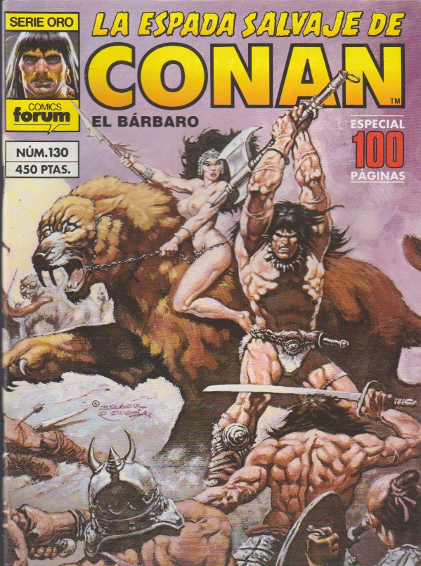 La Espada Salvaje de Conan. Forum 1982. Nº 130