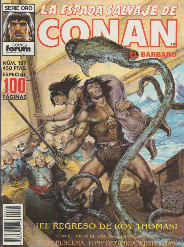 La Espada Salvaje de Conan. Forum 1982. Nº 127