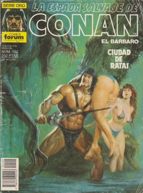 La Espada Salvaje de Conan. Forum 1982. Nº 102