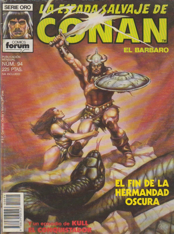 La Espada Salvaje de Conan. Forum 1982. Nº 94
