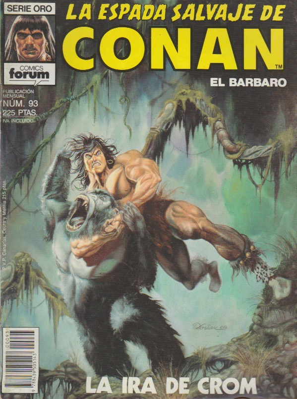 La Espada Salvaje de Conan. Forum 1982. Nº 93