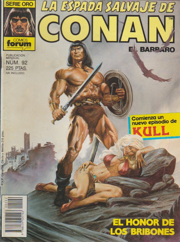 La Espada Salvaje de Conan. Forum 1982. Nº 92