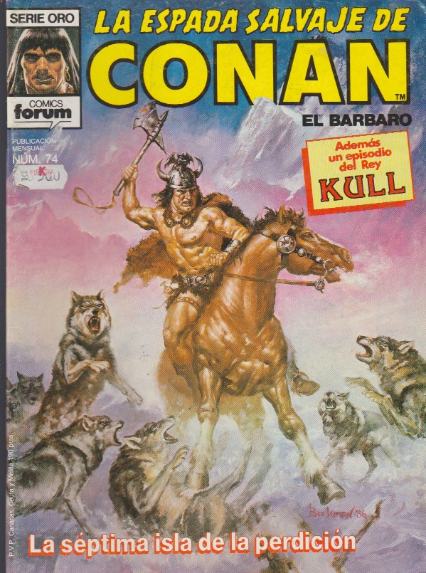 La Espada Salvaje de Conan. Forum 1982. Nº 74