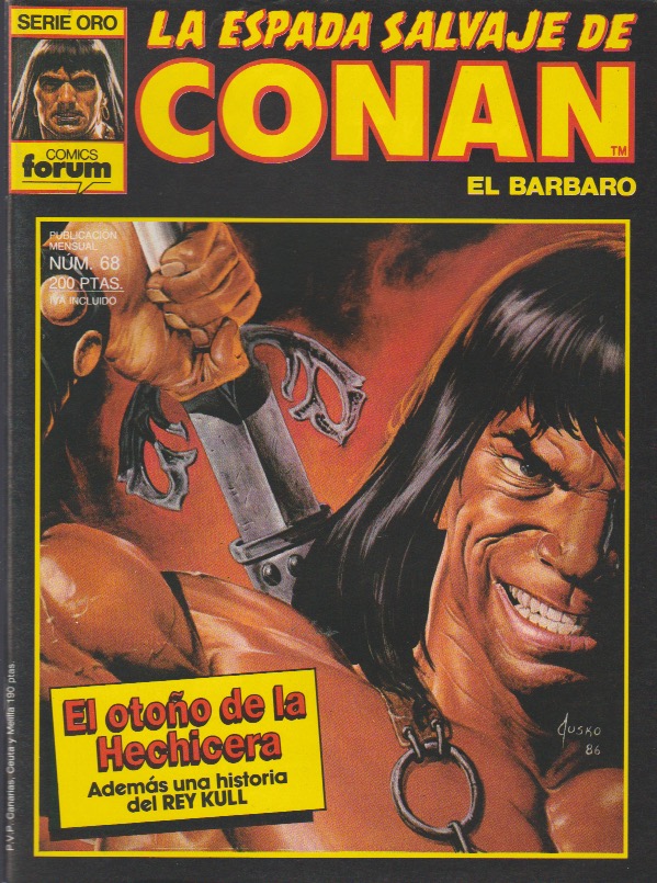 La Espada Salvaje de Conan. Forum 1982. Nº 68