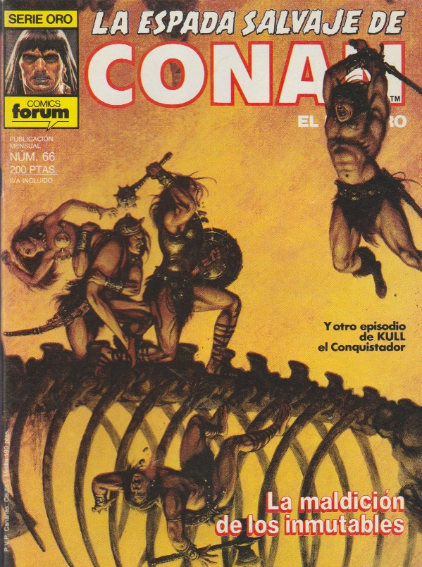 La Espada Salvaje de Conan. Forum 1982. Nº 66