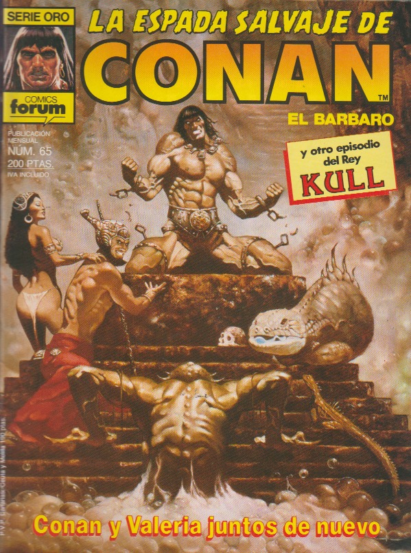 La Espada Salvaje de Conan. Forum 1982. Nº 65