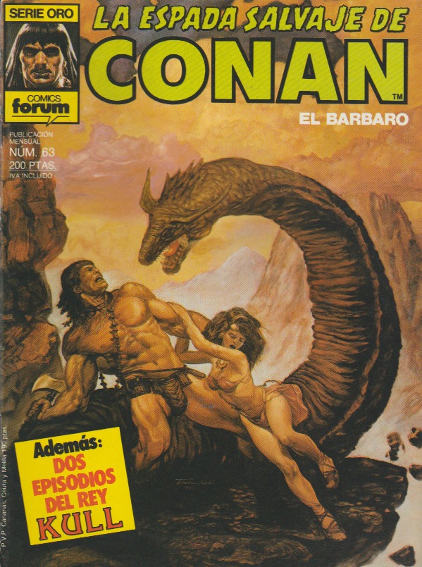 La Espada Salvaje de Conan. Forum 1982. Nº 63