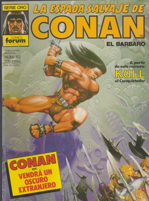 La Espada Salvaje de Conan. Forum 1982. Nº 62