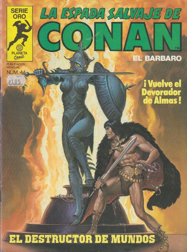 La Espada Salvaje de Conan. Forum 1982. Nº 44