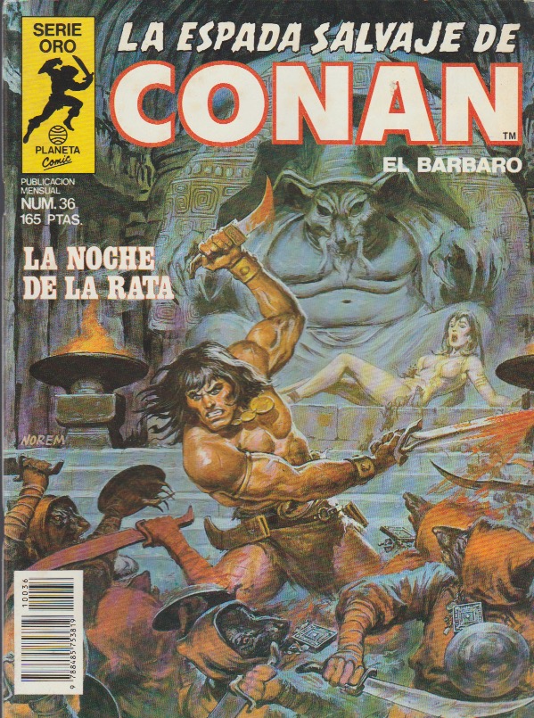 La Espada Salvaje de Conan. Forum 1982. Nº 36