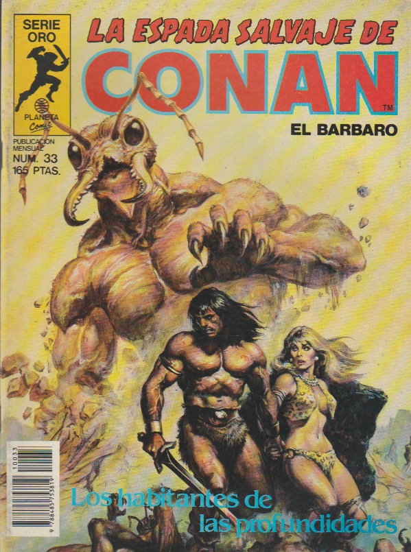 La Espada Salvaje de Conan. Forum 1982. Nº 33