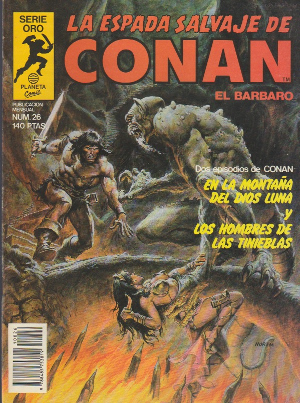 La Espada Salvaje de Conan. Forum 1982. Nº 26