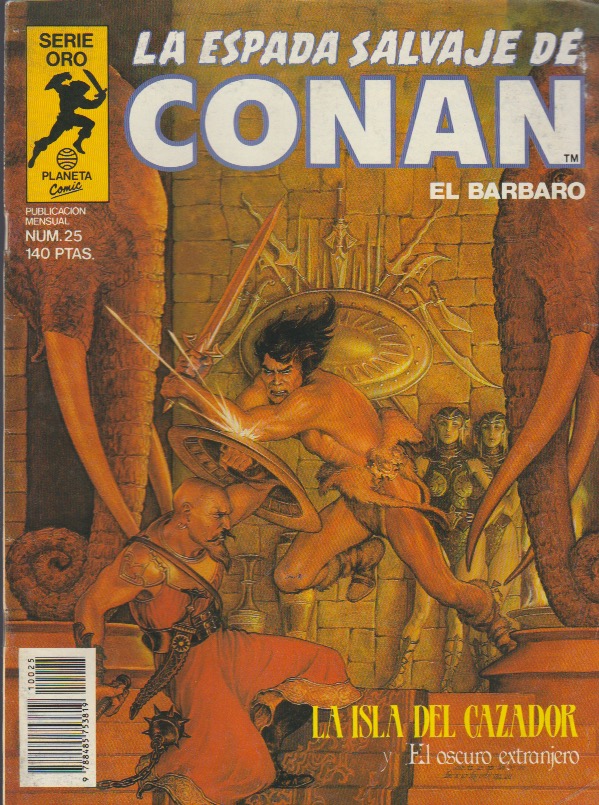 La Espada Salvaje de Conan. Forum 1982. Nº 25
