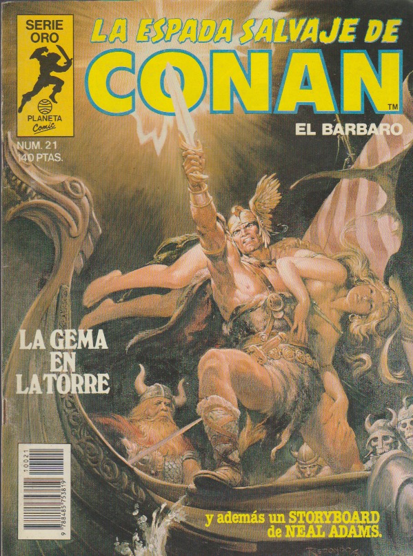 La Espada Salvaje de Conan. Forum 1982. Nº 21