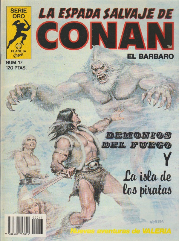 La Espada Salvaje de Conan. Forum 1982. Nº 17