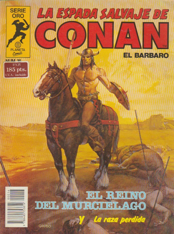 La Espada Salvaje de Conan. Forum 1982. Nº 16