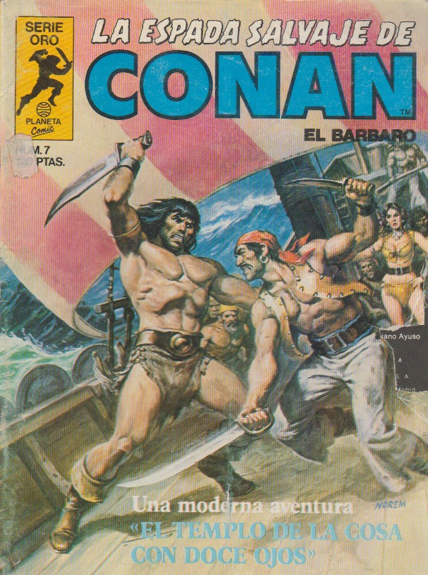 La Espada Salvaje de Conan. Forum 1982. Nº 7