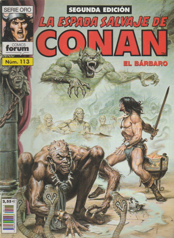 La Espada Salvaje de Conan. Forum 1989 (2ª Edición). Nº 113