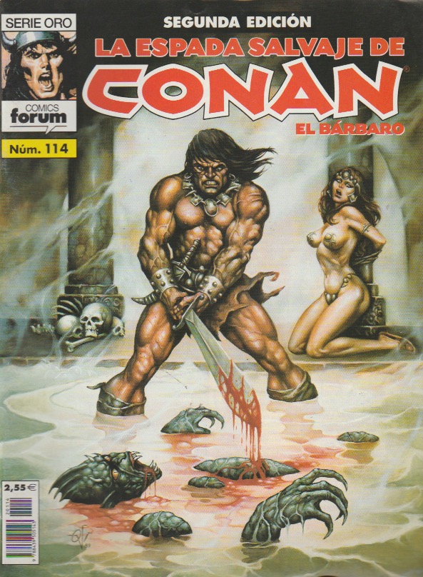 La Espada Salvaje de Conan. Forum 1989 (2ª Edición). Nº 114