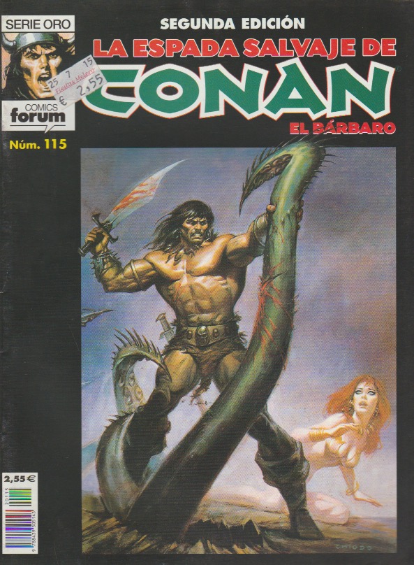 La Espada Salvaje de Conan. Forum 1989 (2ª Edición). Nº 115