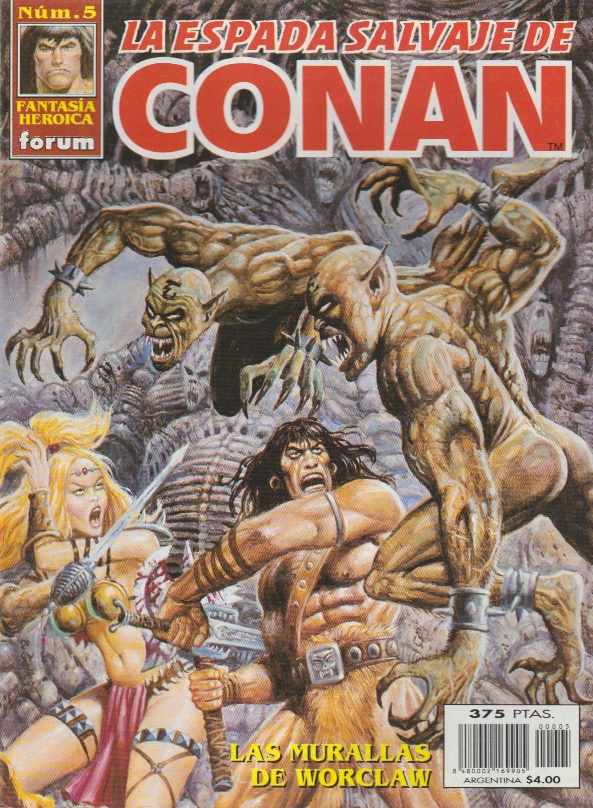 La Espada Salvaje de Conan v3. Forum 1997. Nº 5