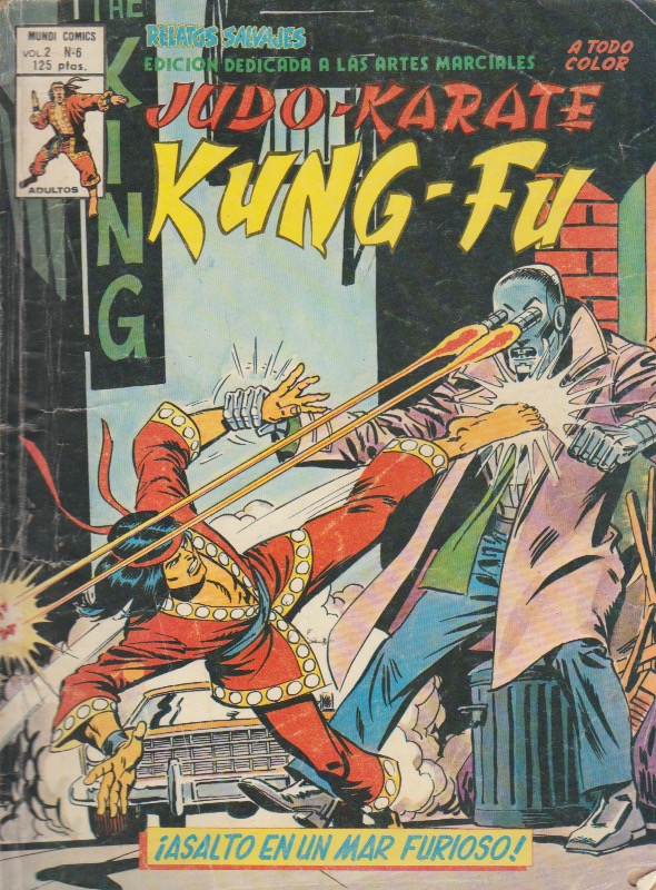 Relatos Salvajes. Artes Marciales v2. Vértice 1981. Nº 6