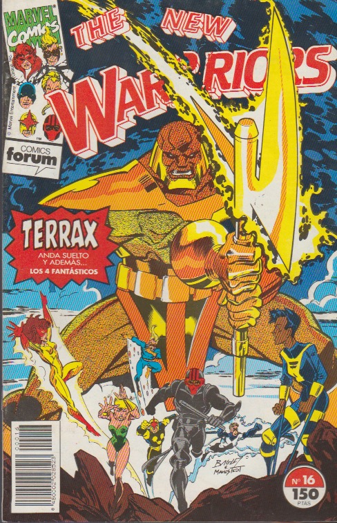 The New Warriors. Forum 1991. Nº 16