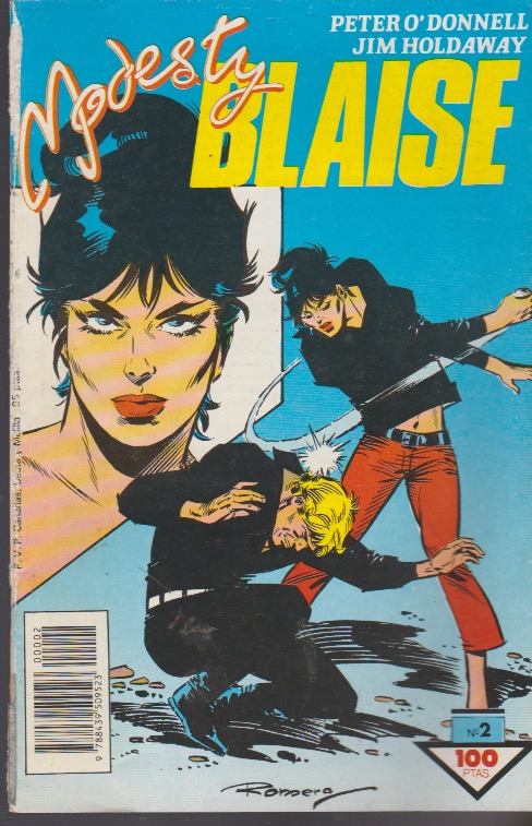 Modesty Blaise. Forum 1988. Nº 2