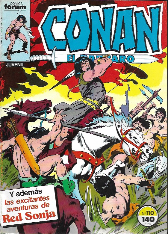 Conan El Bárbaro. Forum 1983. Nº 110