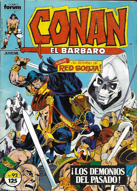 Conan El Bárbaro. Forum 1983. Nº 92