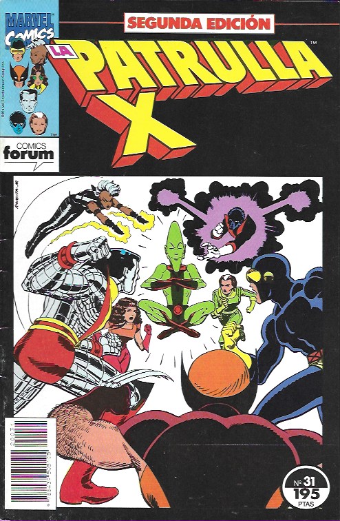 La Patrulla-X. Forum 1992 (2ª Edición). Nº 31