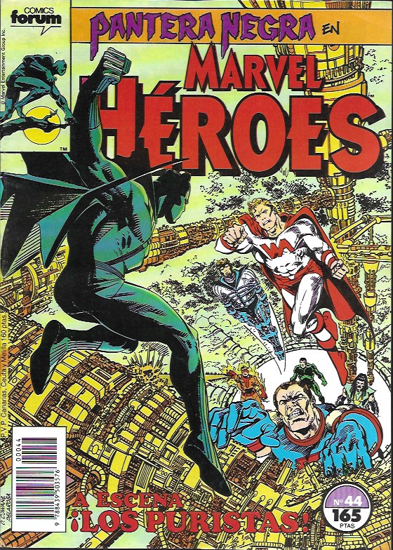 Marvel Heroes. Forum 1987. Nº 44 Pantera Negra