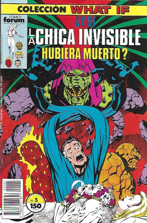 What If. Forum 1989. Nº 5 ¿Y si la Chica Invisible hubiera muerto?
