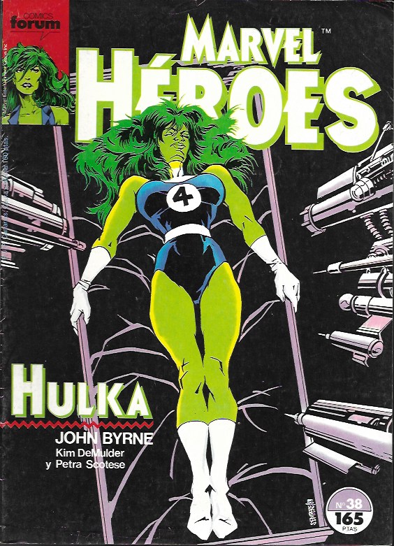 Marvel Heroes. Forum 1987. Nº 38 Hulka