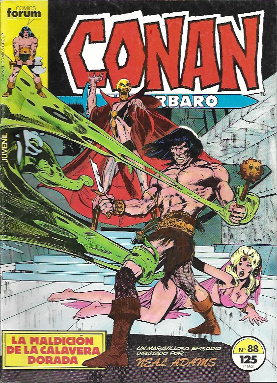 Conan El Bárbaro. Forum 1983. Nº 88