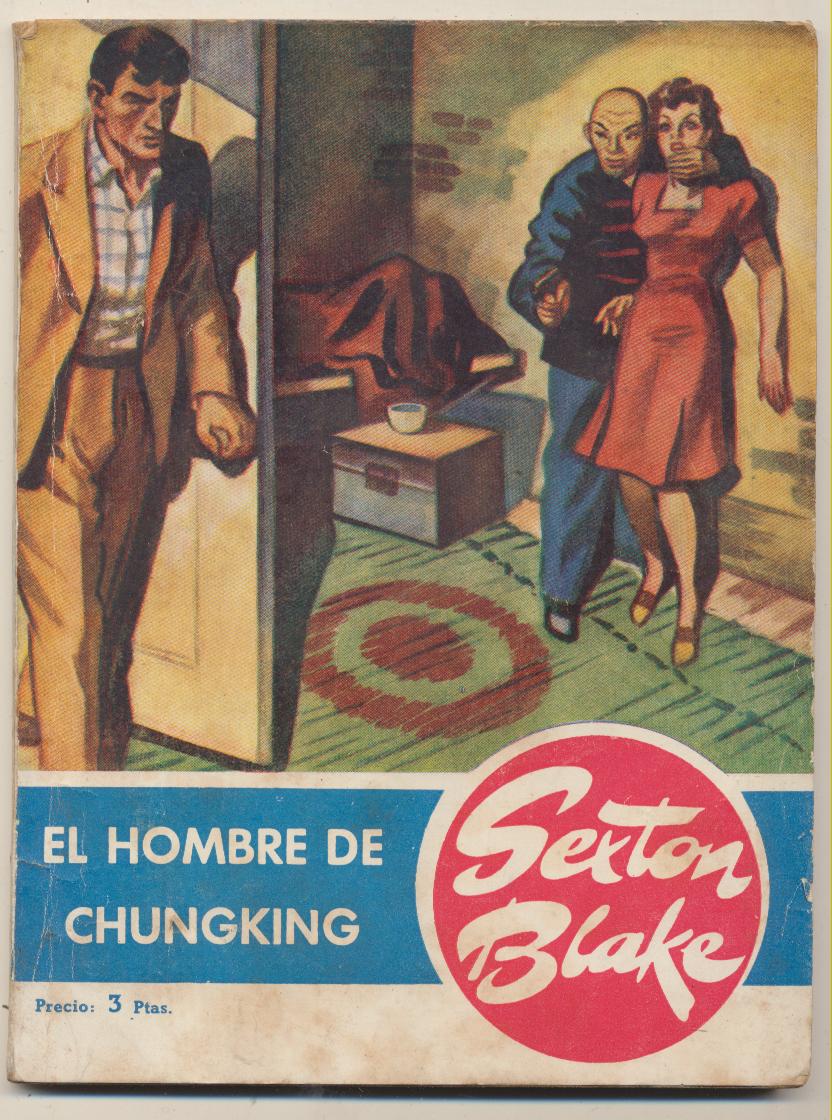 Sexton Blake nº 7. El hombre de Chungking. Hymsa 194?