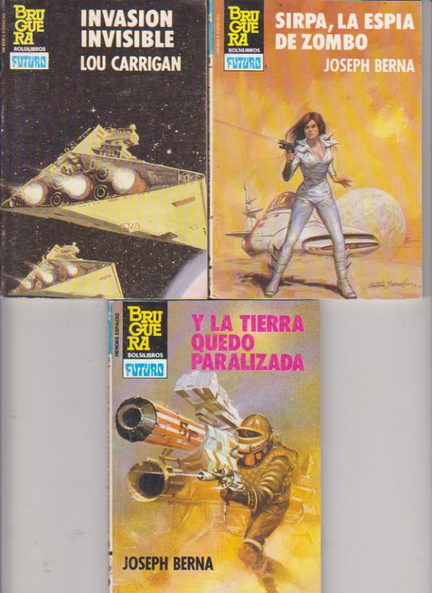 Héroes del Espacio. Bruguera. lote de 3 ejemplares: 224, 225 y 228
