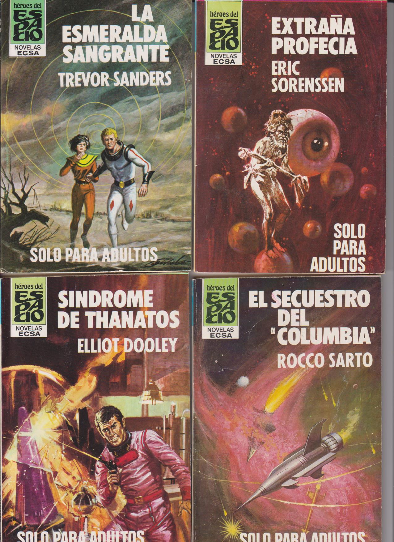 Héroes del Espacio. Lote de 4 ejemplares: 63, 68, 72 y74. Ceres