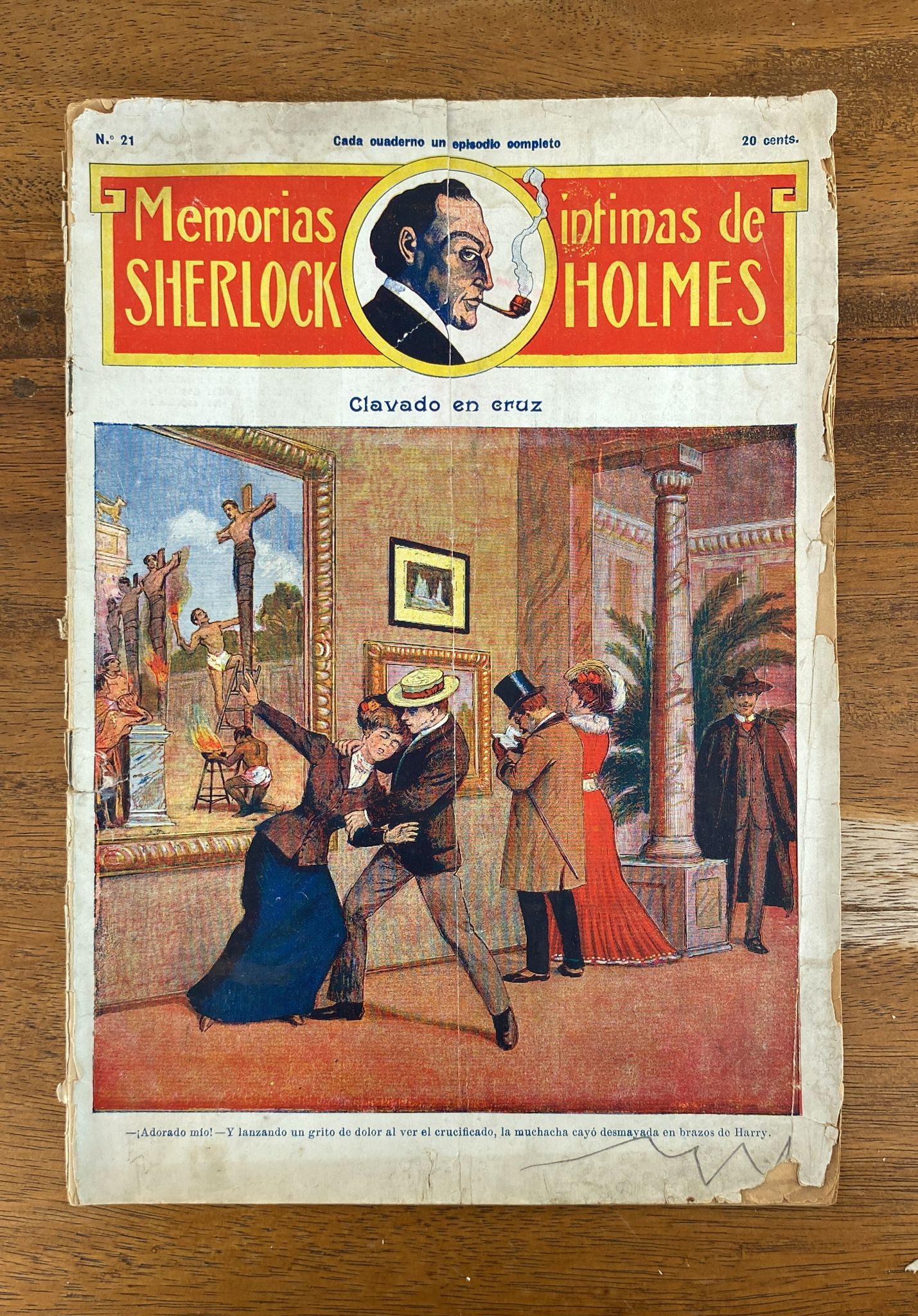 Memorias Íntimas de Sherlock Holmes nº 21. F. Granada y Cª