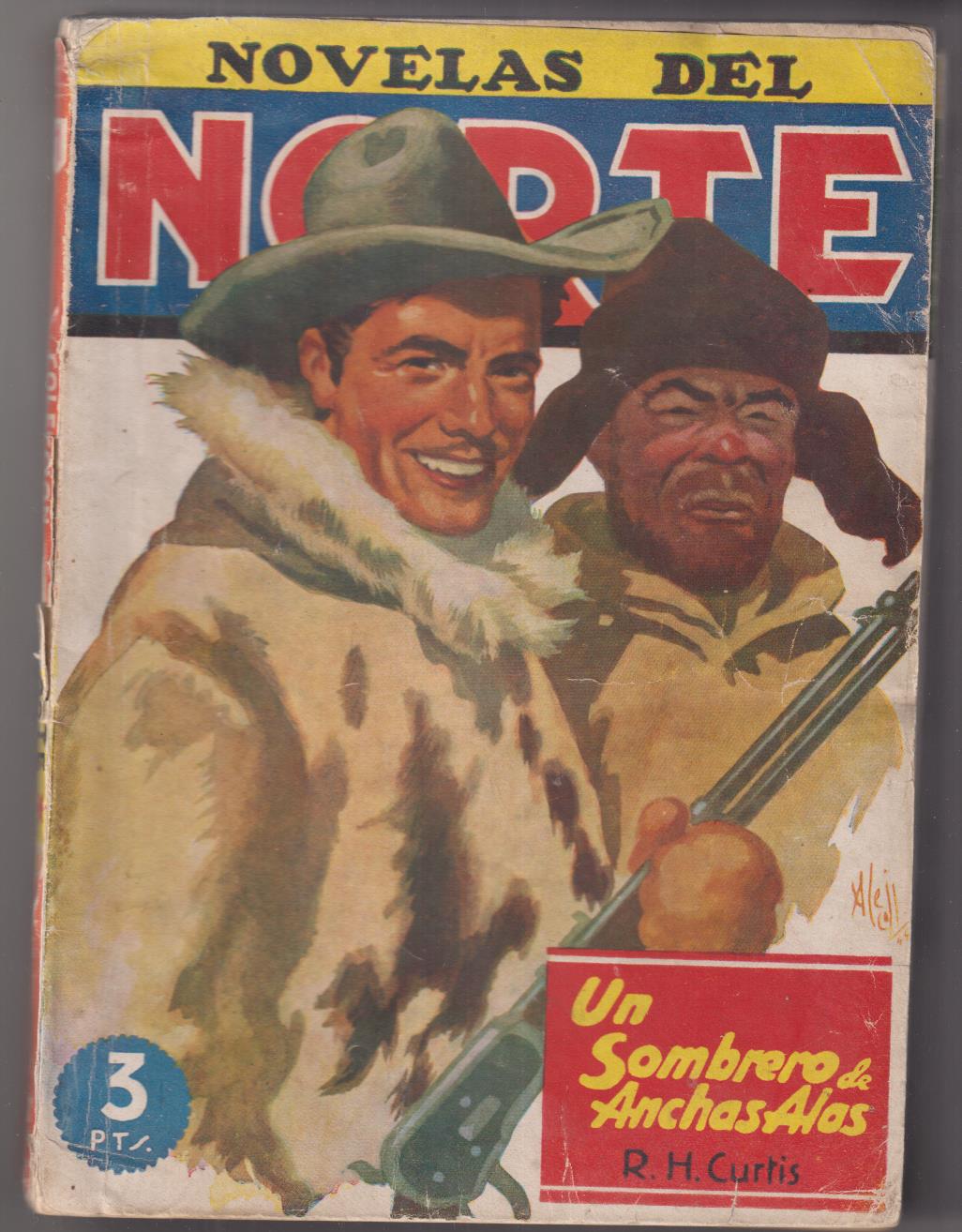 Novelas del Norte. Lote de 8 ejemplares: 1, 2, 11, 16, 17, 18, 22, 26 y 31. Ediciones Cliper