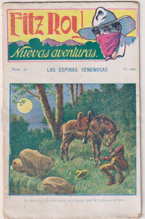 Fitz Roy Nuevas Aventuras nº 13. (18x12 cm.) 16 p.p. con ilustraciones. Publicaciones Mundial Años 20