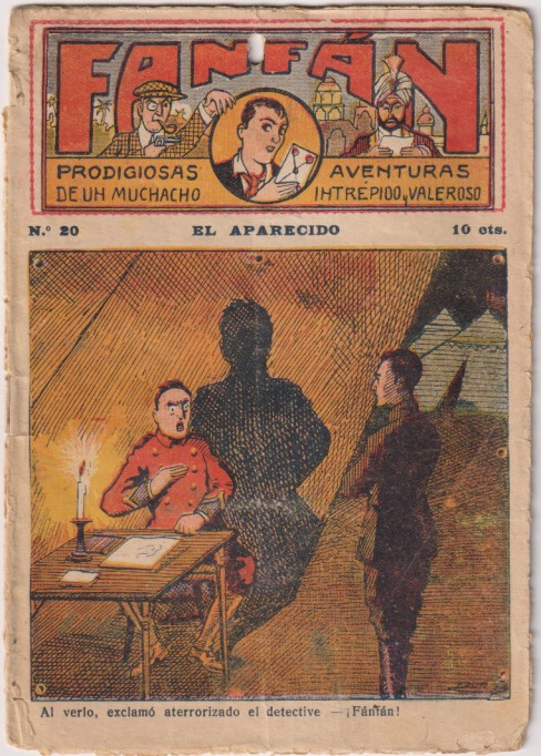 Fanfan nº 20. Prodigiosas aventuras de un muchacho intrépido y valeros. El Gato Negro.
