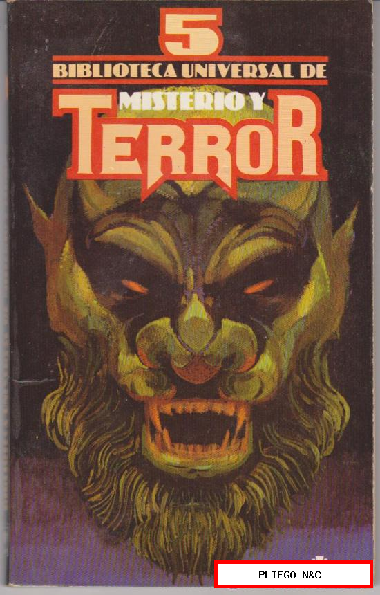 Biblioteca Universal de Misterio y Terror nº 5. Ediciones Uve