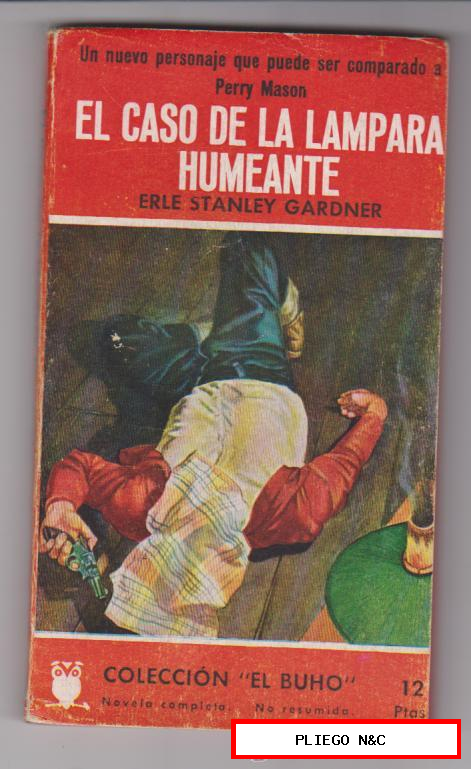 Colección El Búho nº 31. El caso de la lámpara humeante. Cliper 1957