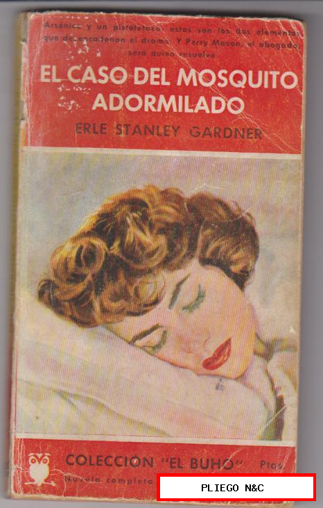 Colección El Búho nº 65. El caso del mosquito adormilado. Cliper 1958