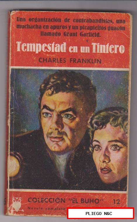 Colección El Búho nº 46. Tempestad en un tintero. Cliper 1958
