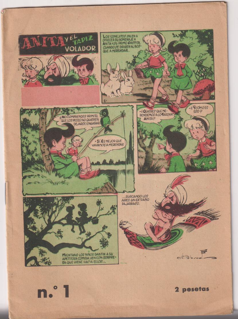 Anita y el Tapiz Volador nº 1